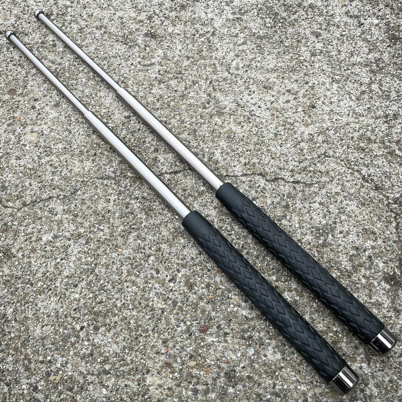 51in SILVER EXPANDABLE BO STAFF