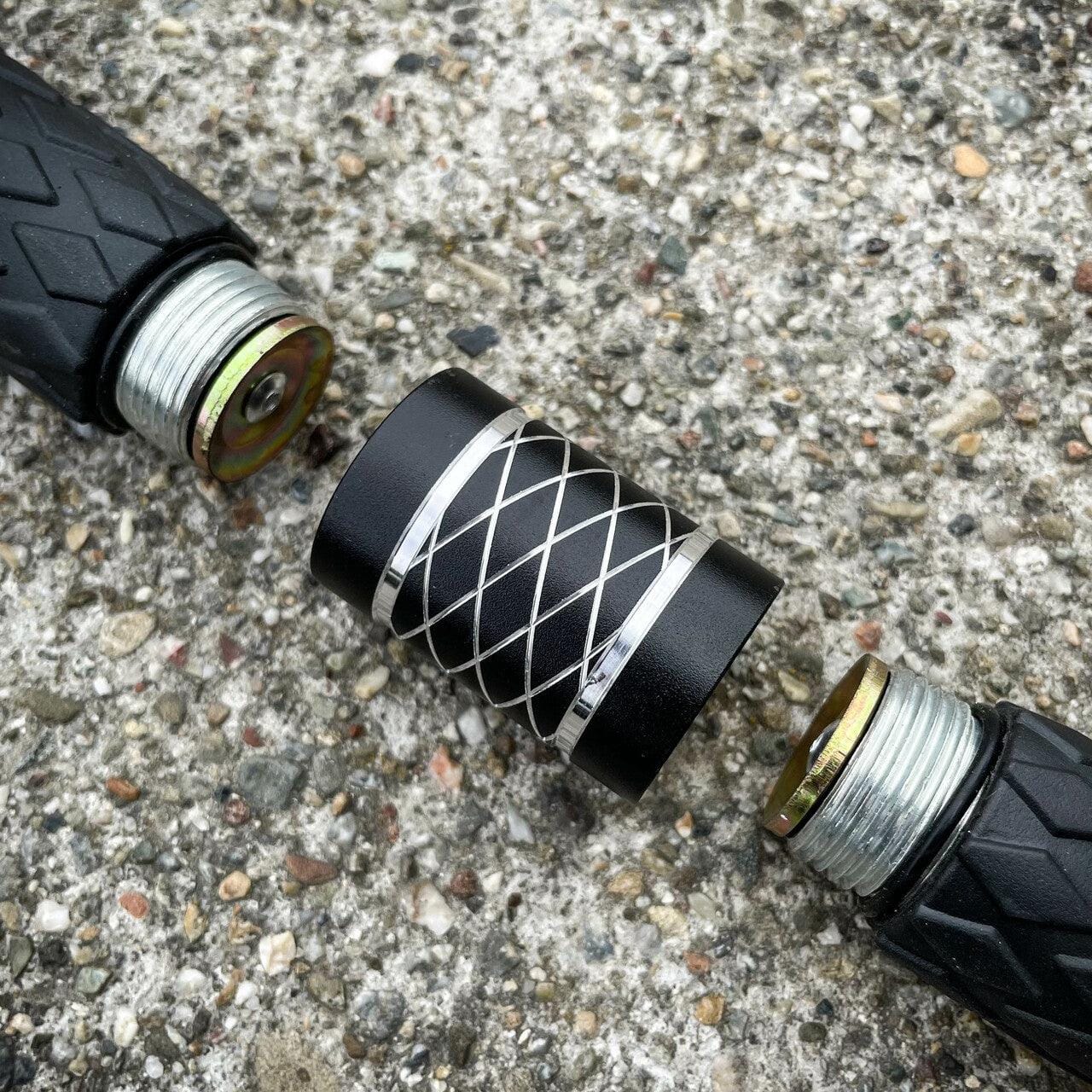 51in SILVER EXPANDABLE BO STAFF
