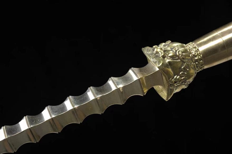 boxkatana Hand Forged All Copper Sword breaker
