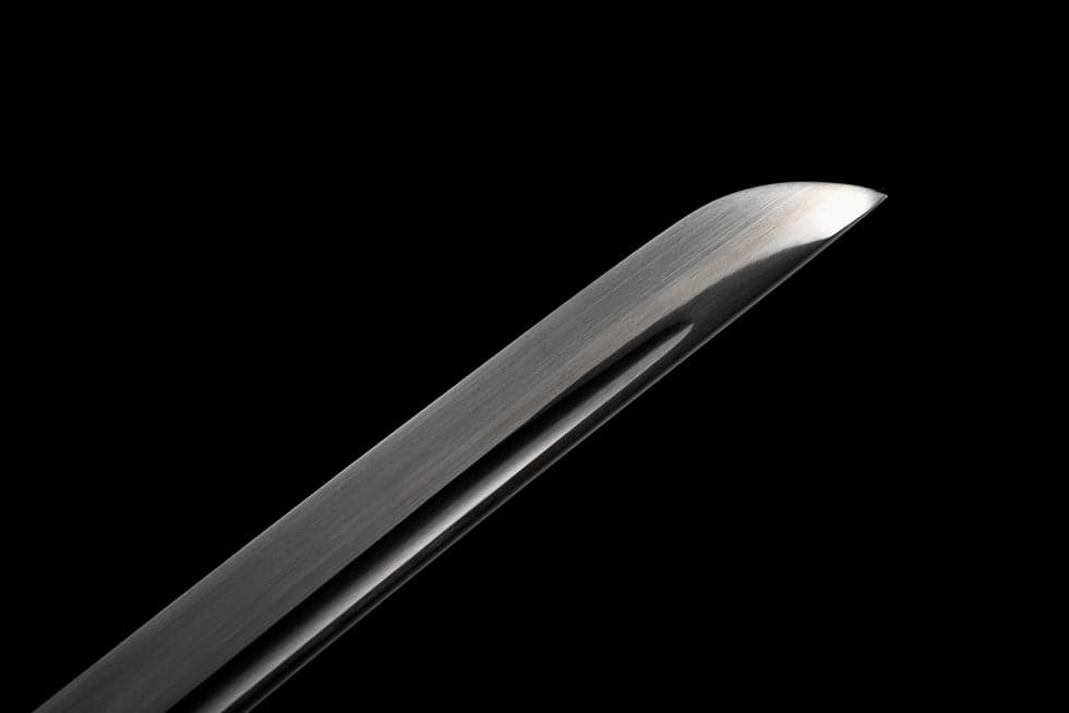 boxkatana Hand Forged Anime Bleach Ichigo Bankai Sword Tensa Zangetsu Hand Polished  Spring Steel Black Blade