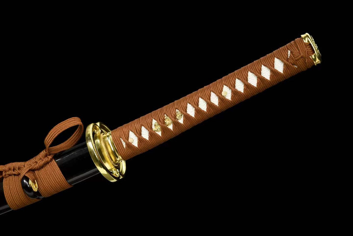boxkatana Hand Forged Anime Katana Himura Kenshin Reverse Blade Edition Pattern Steel