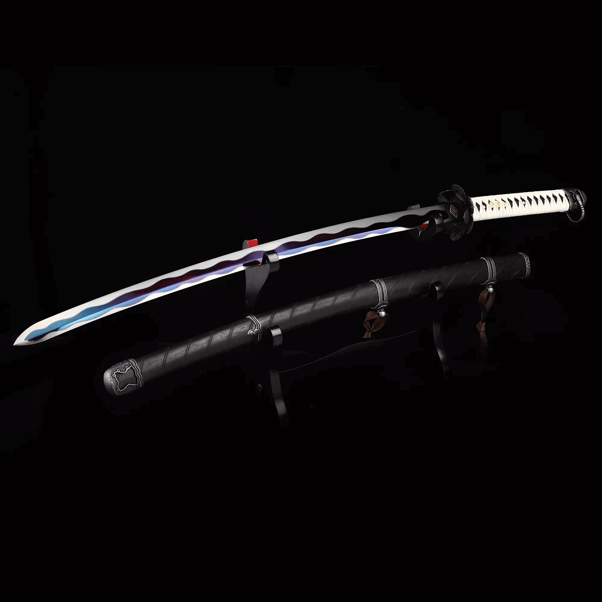 boxkatana Hand Forged Anime Katana Undead Cut（Open Door）