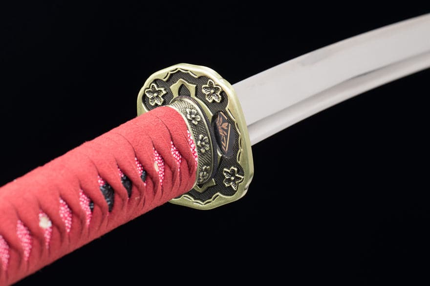 boxkatana Hand Forged Anime Katana Undead Cut（Thunderbolt）Charcoal quenching