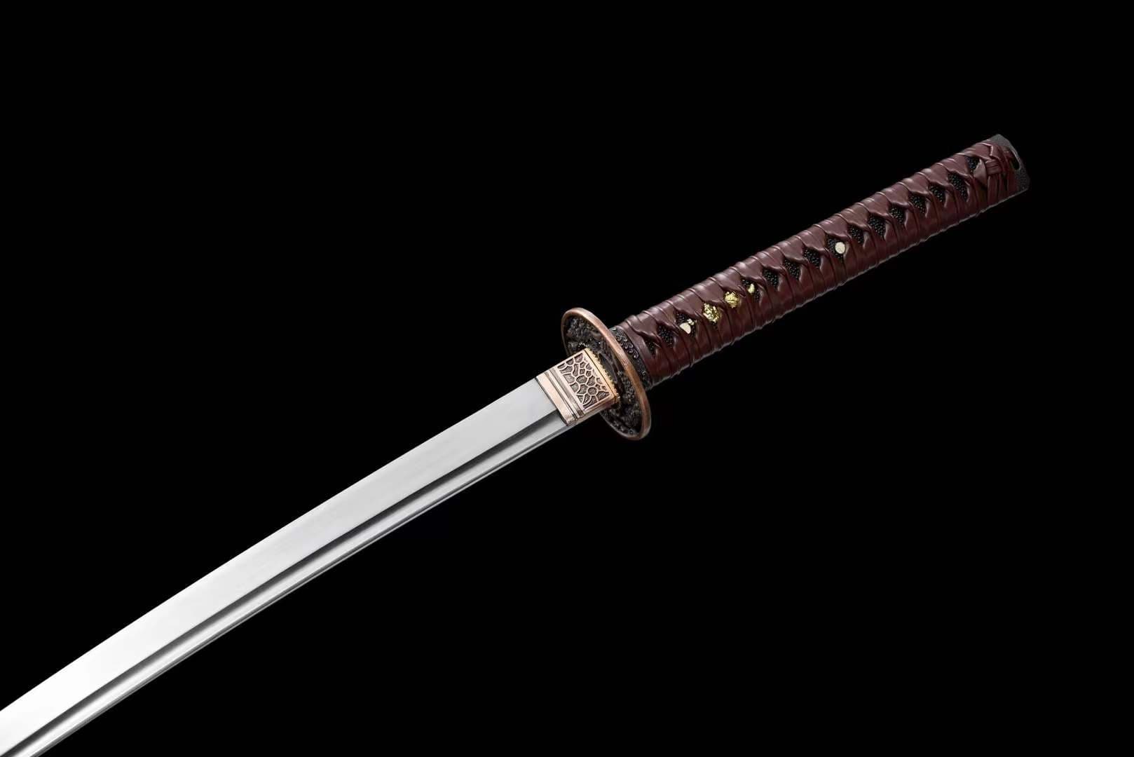 boxkatana Hand Forged Anime Katana Walking Dead Mirror polishing