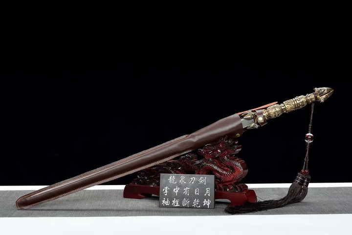 boxkatana Hand Forged Dragon Scale Sword breaker 609 Pattern Steel