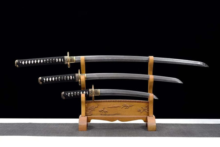boxkatana Hand Forged Japanese Samurai Katana Aurora High-performance Pattern Steel