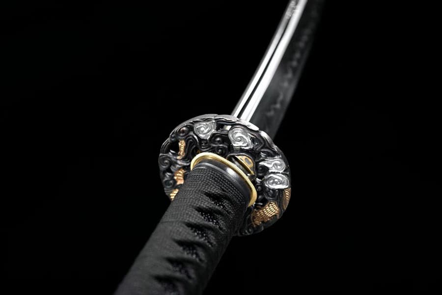 boxkatana Hand Forged Japanese Samurai Katana Blackwing T10 Carbon steel Full Tang