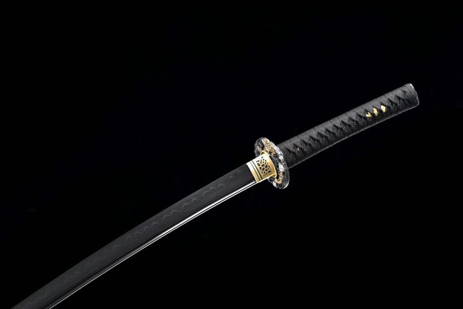 boxkatana Hand Forged Japanese Samurai Katana Blackwing T10 Carbon steel Full Tang