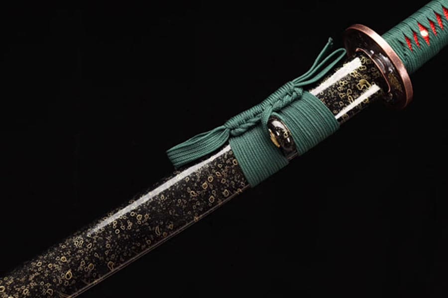 boxkatana Hand Forged Japanese Samurai Katana Dark Knight T10 Burned edge Hand grinding