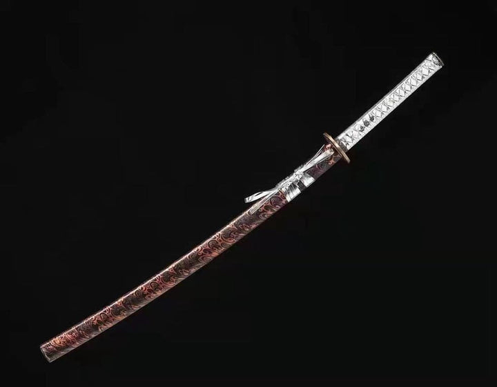 boxkatana Hand Forged Japanese Samurai Katana Demon knife T10 Carbon steel Full Tang