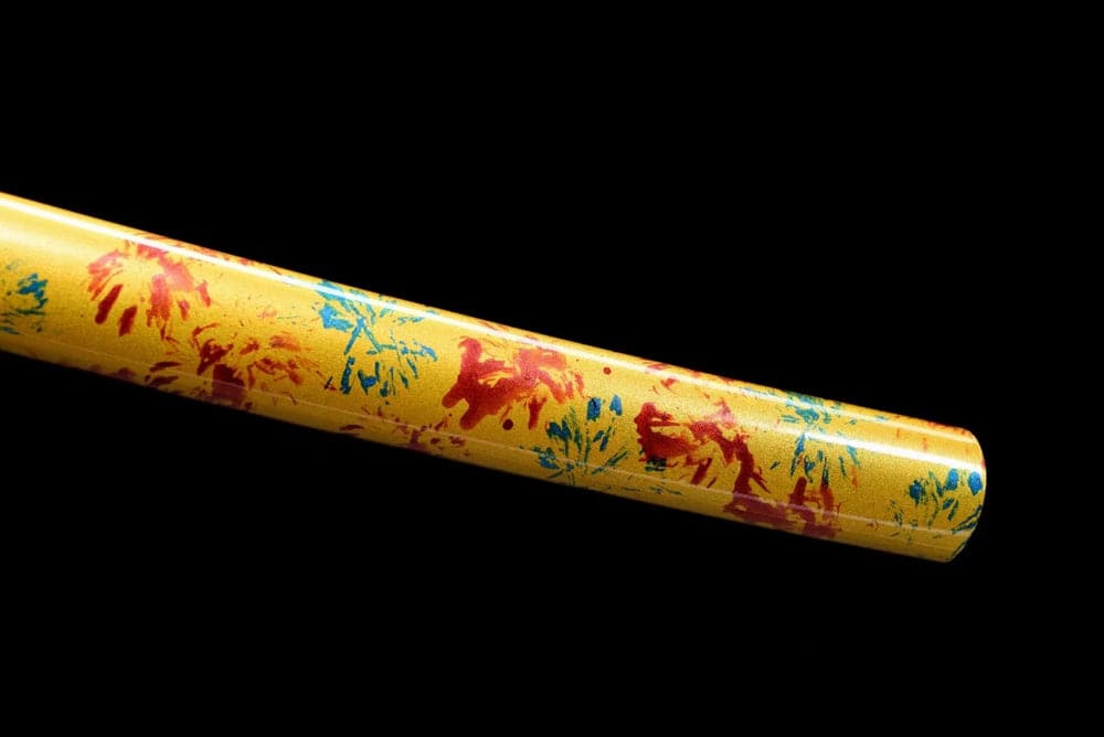 boxkatana Hand Forged Japanese Samurai Katana Eagle Carbon steel Blackened blade engraving
