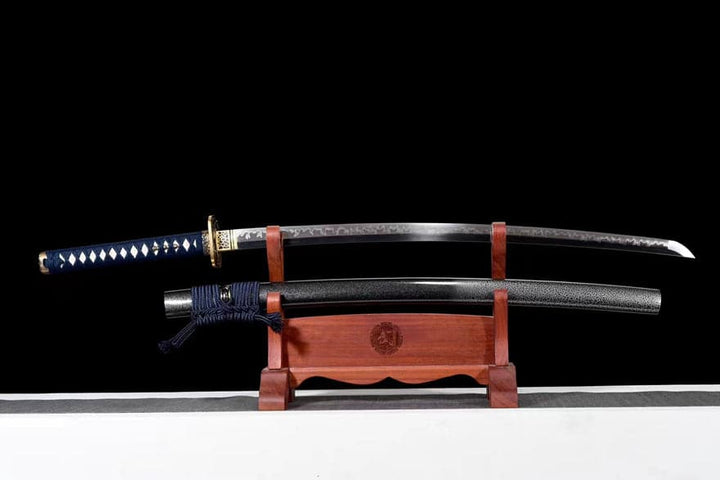 boxkatana Hand Forged Japanese Samurai Katana Kṣitigarbha Bodhisattva T10 Carbon steel Mirror grinding