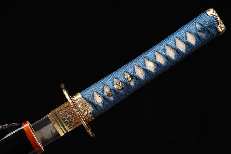 boxkatana Hand Forged Japanese Samurai Katana Night Hidden T10 Carbon steel Turns the soil to burn blade