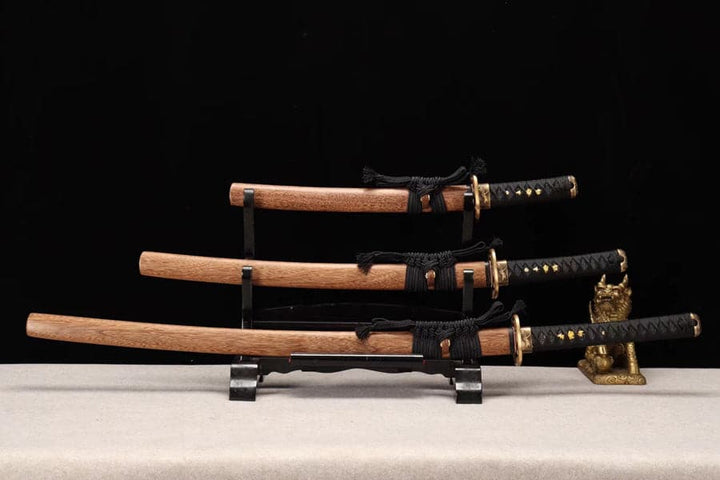 boxkatana Hand Forged Japanese Samurai Katana Pattern Steel Turns the soil to burn blade