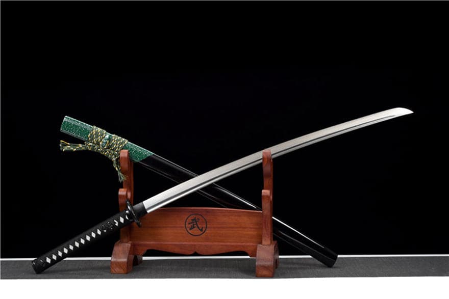 boxkatana Hand Forged Japanese Samurai Katana Phantom Pattern Steel Full Tang