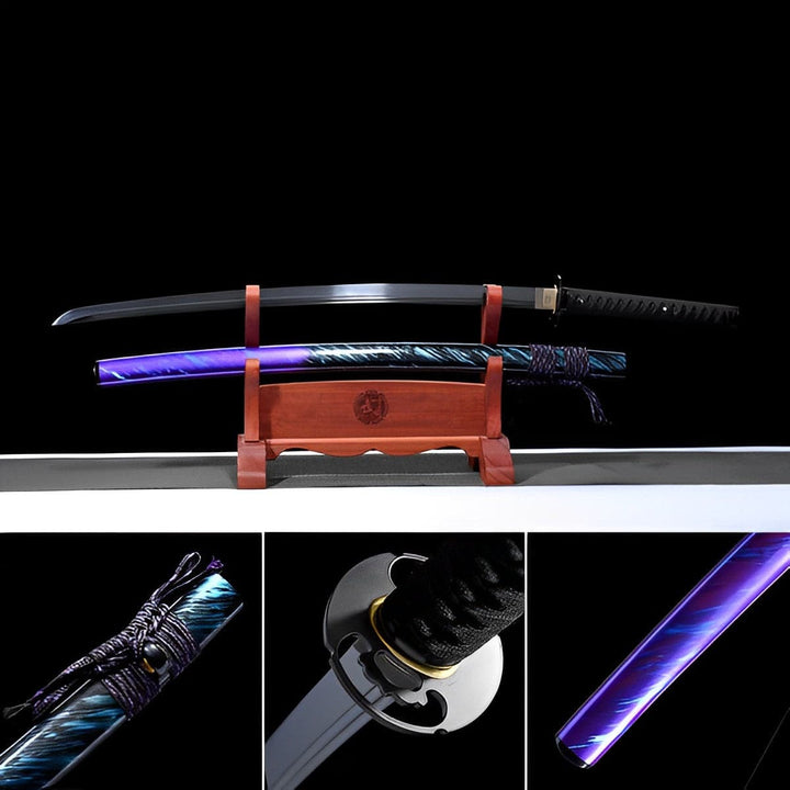 boxkatana Hand Forged Japanese Samurai Katana Soul Hunters Awakening T10 Full Tang