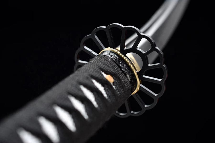 boxkatana Hand Forged Japanese Samurai Katana T10 Carbon steel Green Vine Full Tang