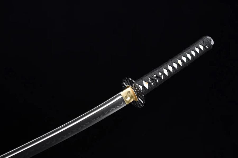 boxkatana Hand Forged Japanese Samurai Katana T10 Carbon steel Green Vine Full Tang