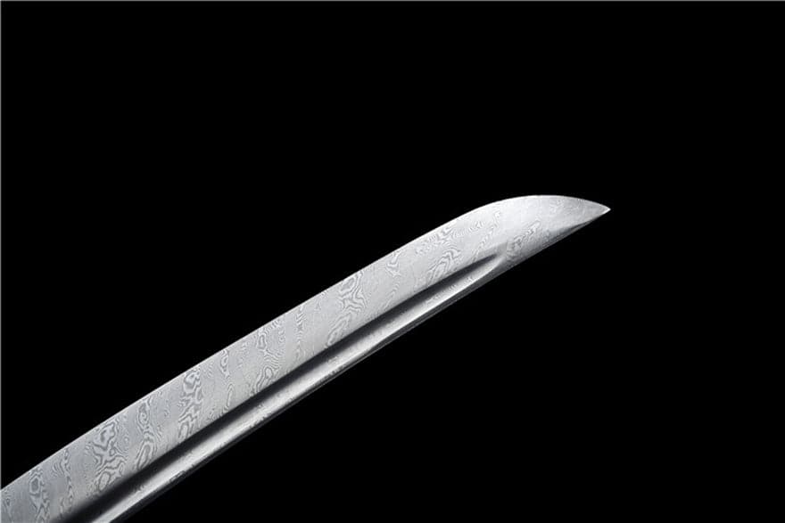 boxkatana Hand Forged Japanese Short knife Imperial Soul Pattern Steel