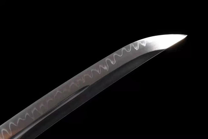 boxkatana Hand Forged Japanese Tanto Asura Short knife T10 Carbon steel Turns the soil to burn blade