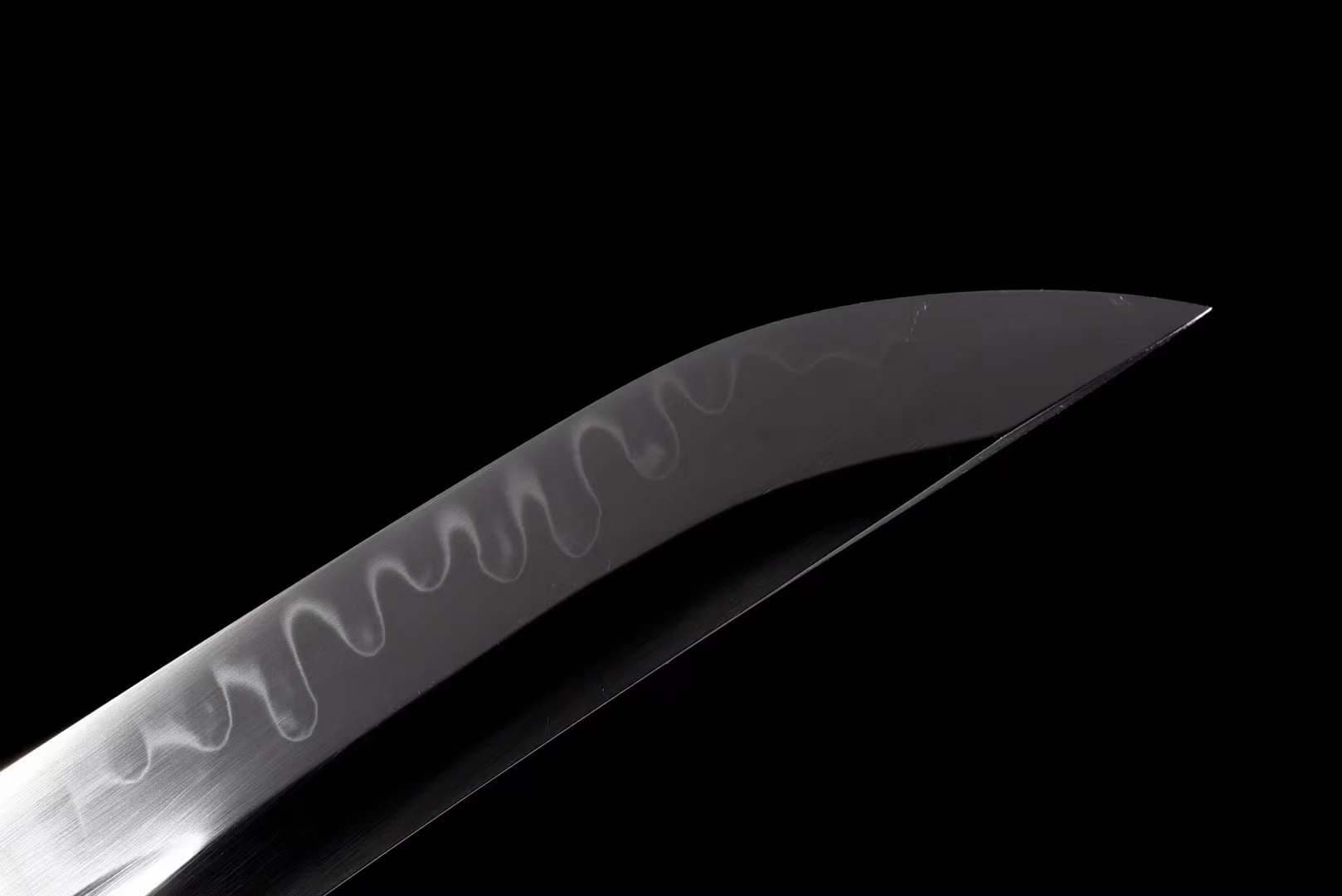 boxkatana Hand Forged Japanese Tanto Naruto Short Sword T10 Turns the soil to burn blade