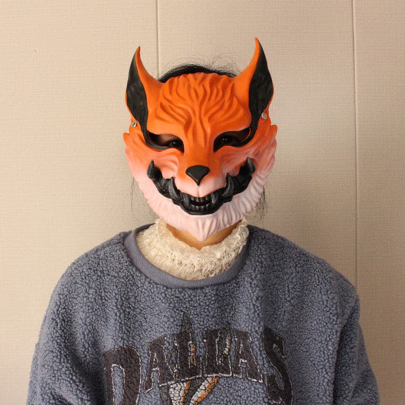 boxkatana Hand-Made Anime Naruto Kurama Resin Mask