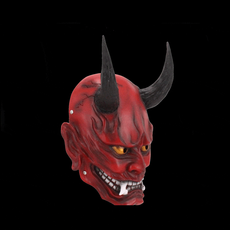 boxkatana Hand-Made Japanese Hannya Ball COS Oni Mask