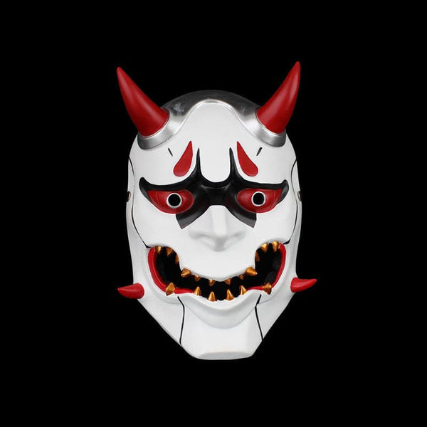 boxkatana Hand-Made Japanese Hannya Death Resin Oni Mask