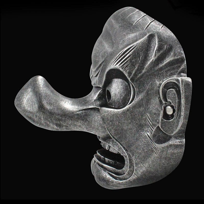 Hand-Made Japanese Hannya Red Tengu Resin Oni Mask – BoxKatana