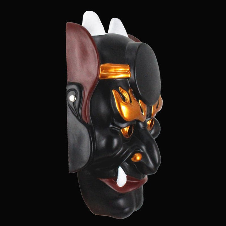 boxkatana Hand-Made Japanese Hannya Tengu Geisha Resin Oni Mask