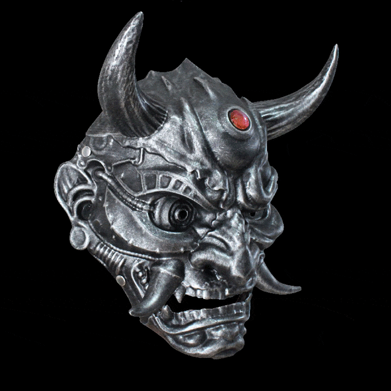 boxkatana Hand-Made Japanese Resin Oni Mask
