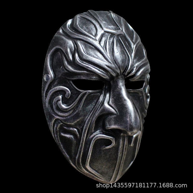 boxkatana Hand-Made Painting the bad people Resin Mask