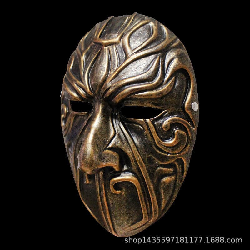 boxkatana Hand-Made Painting the bad people Resin Mask