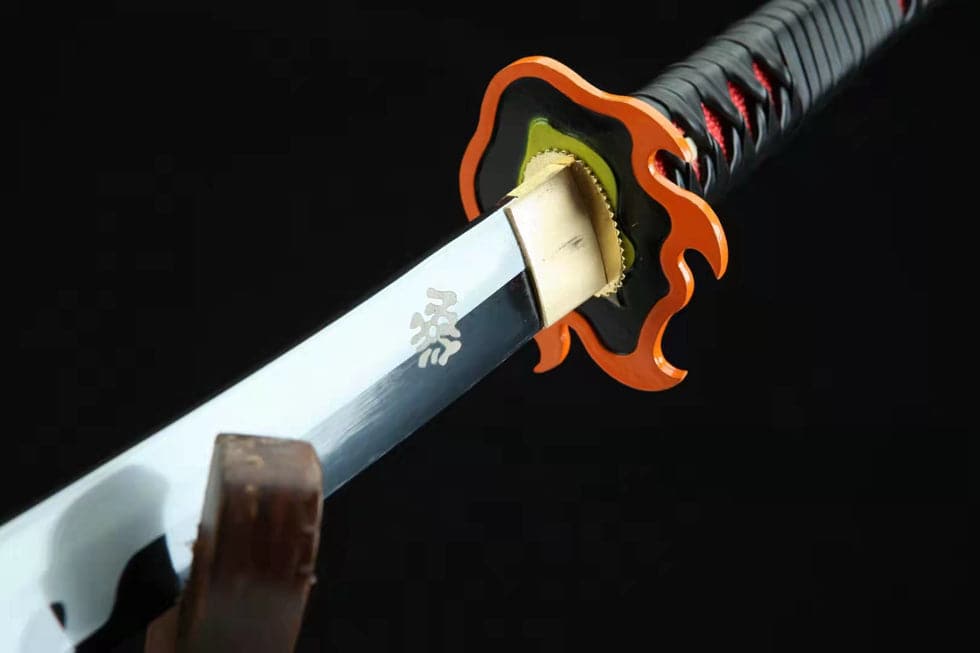 boxkatana Handmade Anime Demon Slayer Tanjiro Nichirin 3rd Generation Sword Reaper Edition1045 High Carbon Steel Black