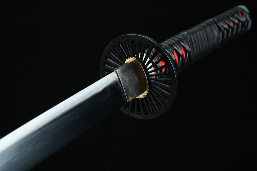 boxkatana Handmade Anime Demon Slayer Tanjiro Nichirin Sword 1045 High Carbon Steel Black