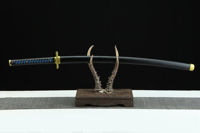 Handmade Anime Katana Demon Slayer Muichiro Tokito Nichirin Sword 1045