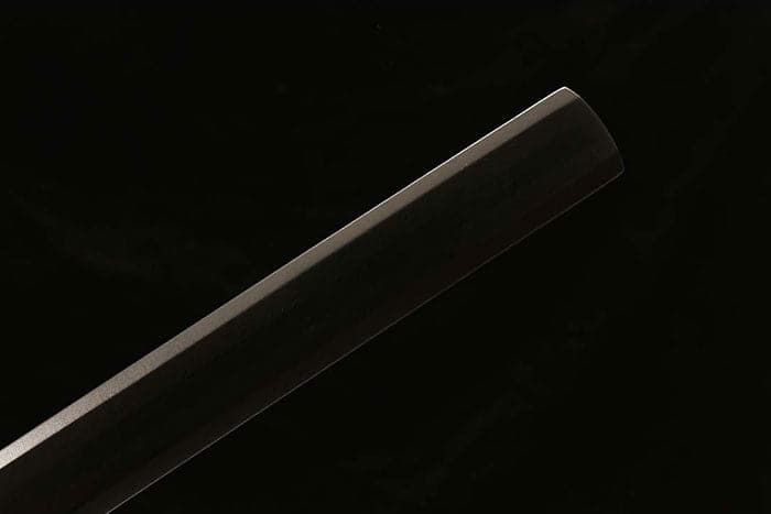 boxkatana Handmade Anime NARUTO Sasuke Kusanagi-No-Tsurugi Sword Shirasaya Ninja Sword Spring Steel Black Blade