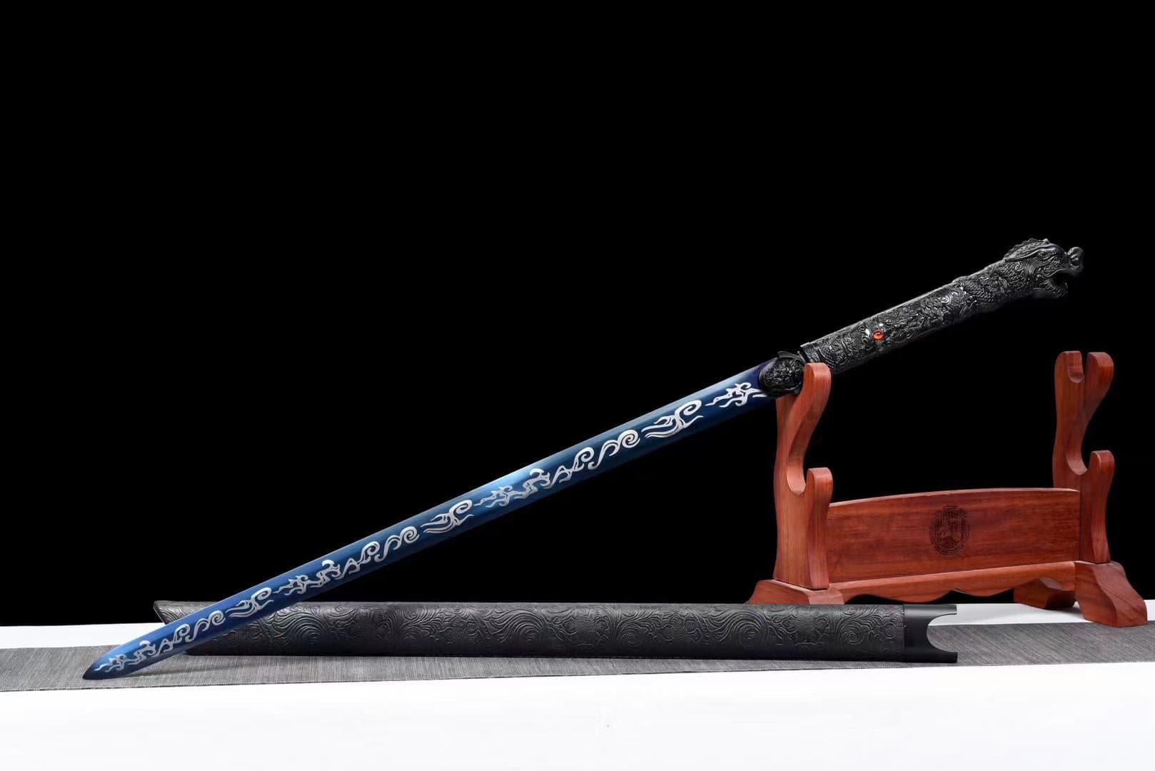 boxkatana Handmade Black Soul Manganese Steel One-piece forging