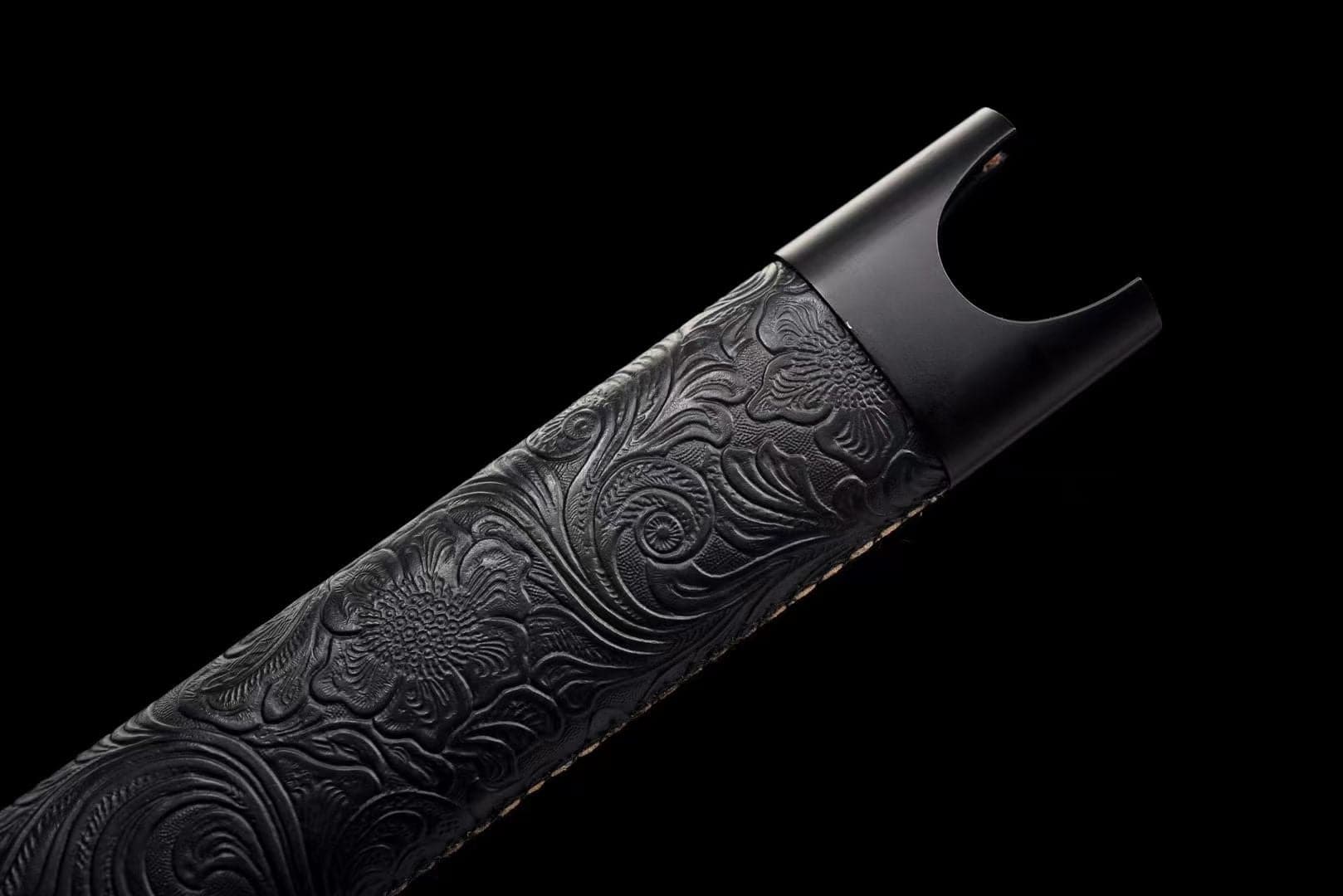 boxkatana Handmade Black Soul Manganese Steel One-piece forging