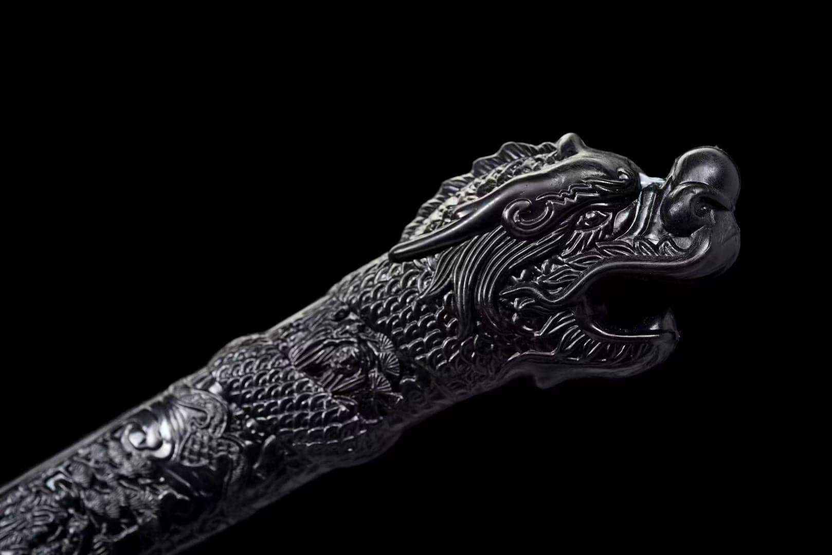 boxkatana Handmade Black Soul Manganese Steel One-piece forging