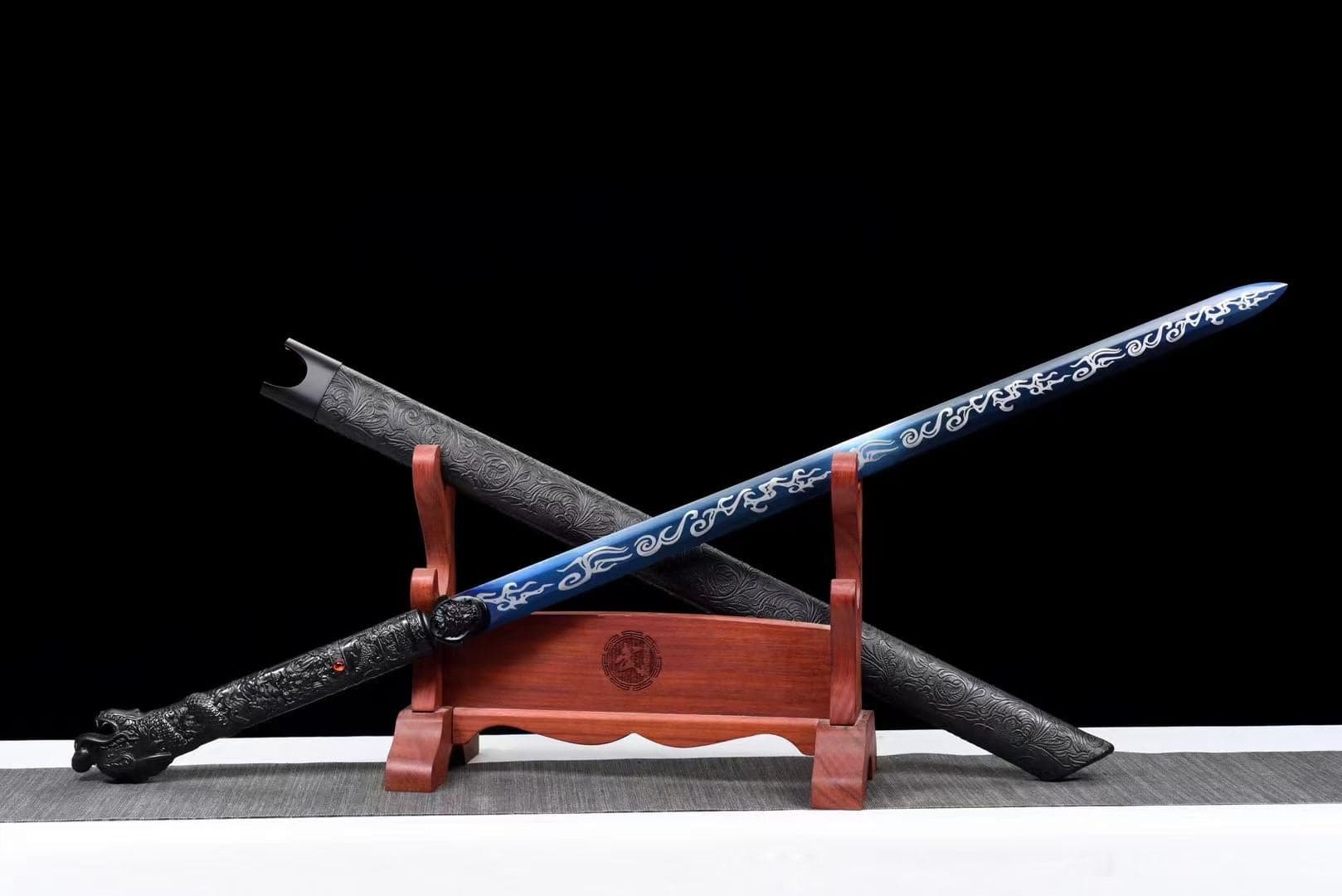 boxkatana Handmade Black Soul Manganese Steel One-piece forging