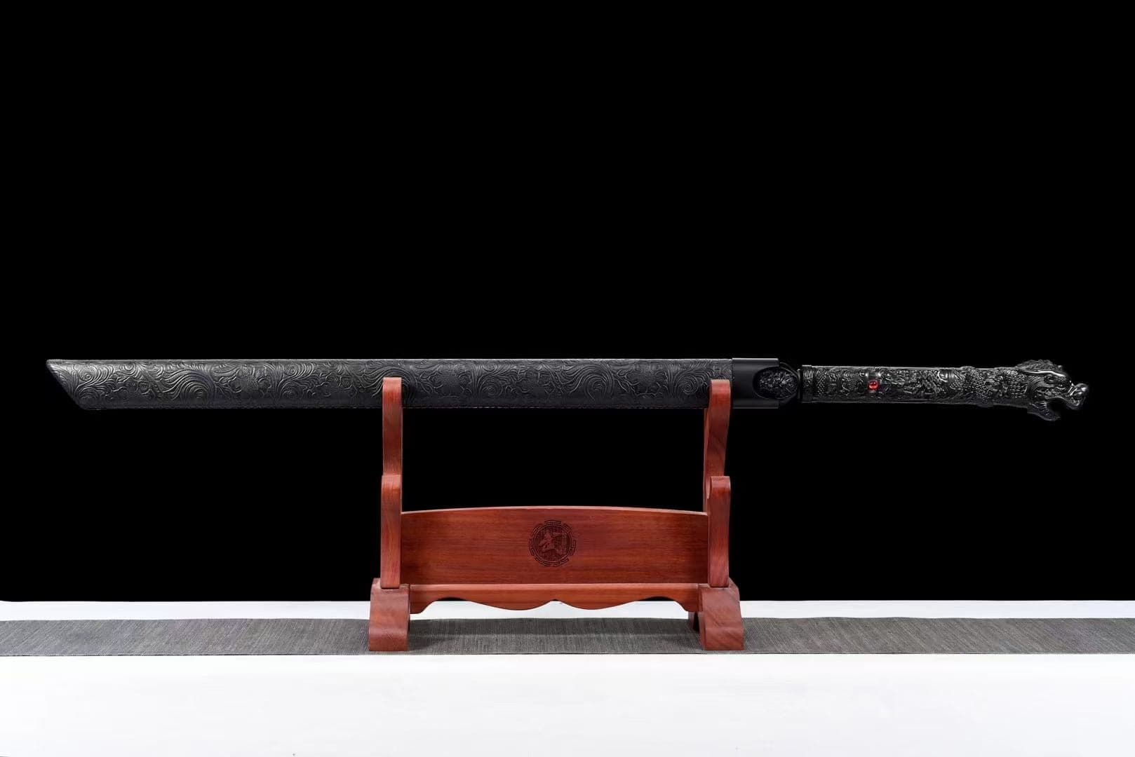 boxkatana Handmade Black Soul Manganese Steel One-piece forging