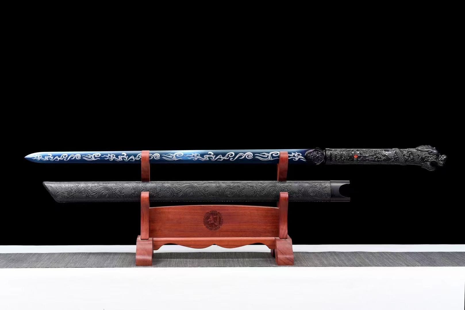 boxkatana Handmade Black Soul Manganese Steel One-piece forging