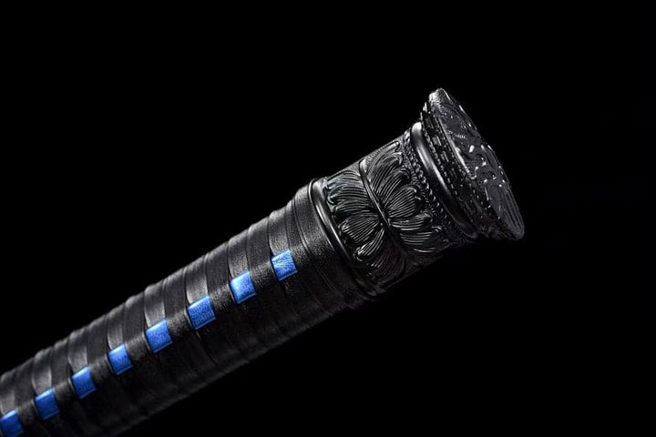 boxkatana Handmade Butterfly Dance High Manganese Steel Chinese Sword With Blue Blade