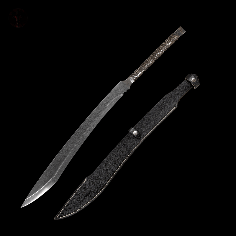 boxkatana Handmade Chopper Pattern Steel One-piece forging