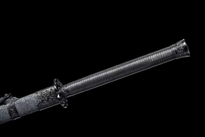 boxkatana Handmade Corpse Dragon Cold Flame High manganese steel one piece Chinese Sword