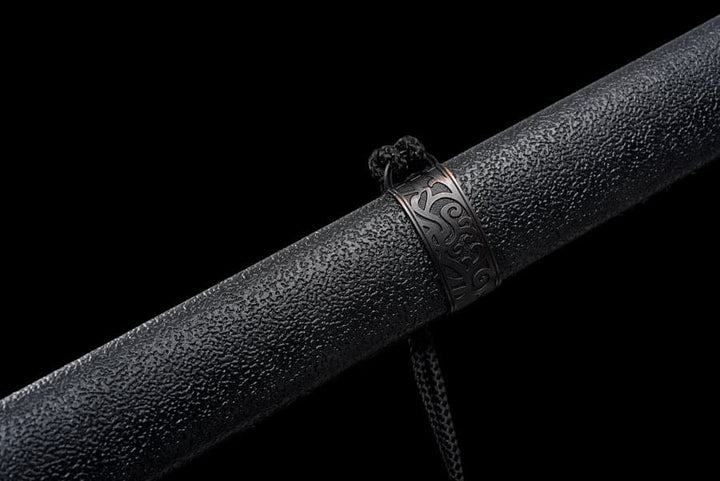 boxkatana Handmade Destroy Heaven and Earth High Manganese Steel Chinese Sword