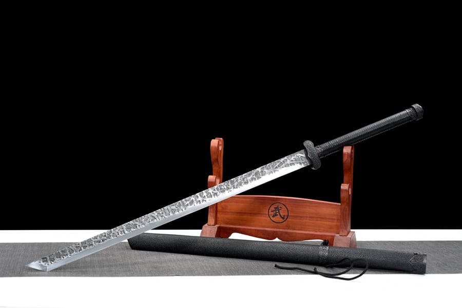 boxkatana Handmade Destroy Heaven and Earth High Manganese Steel Chinese Sword