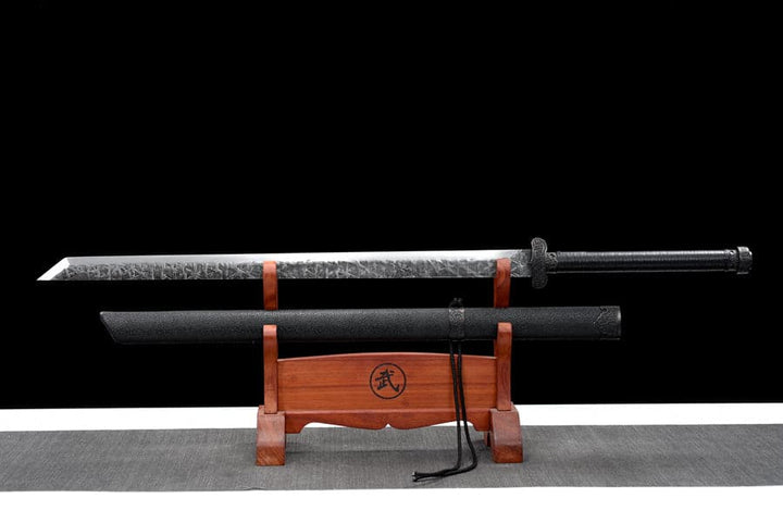 boxkatana Handmade Destroy Heaven and Earth High Manganese Steel Chinese Sword