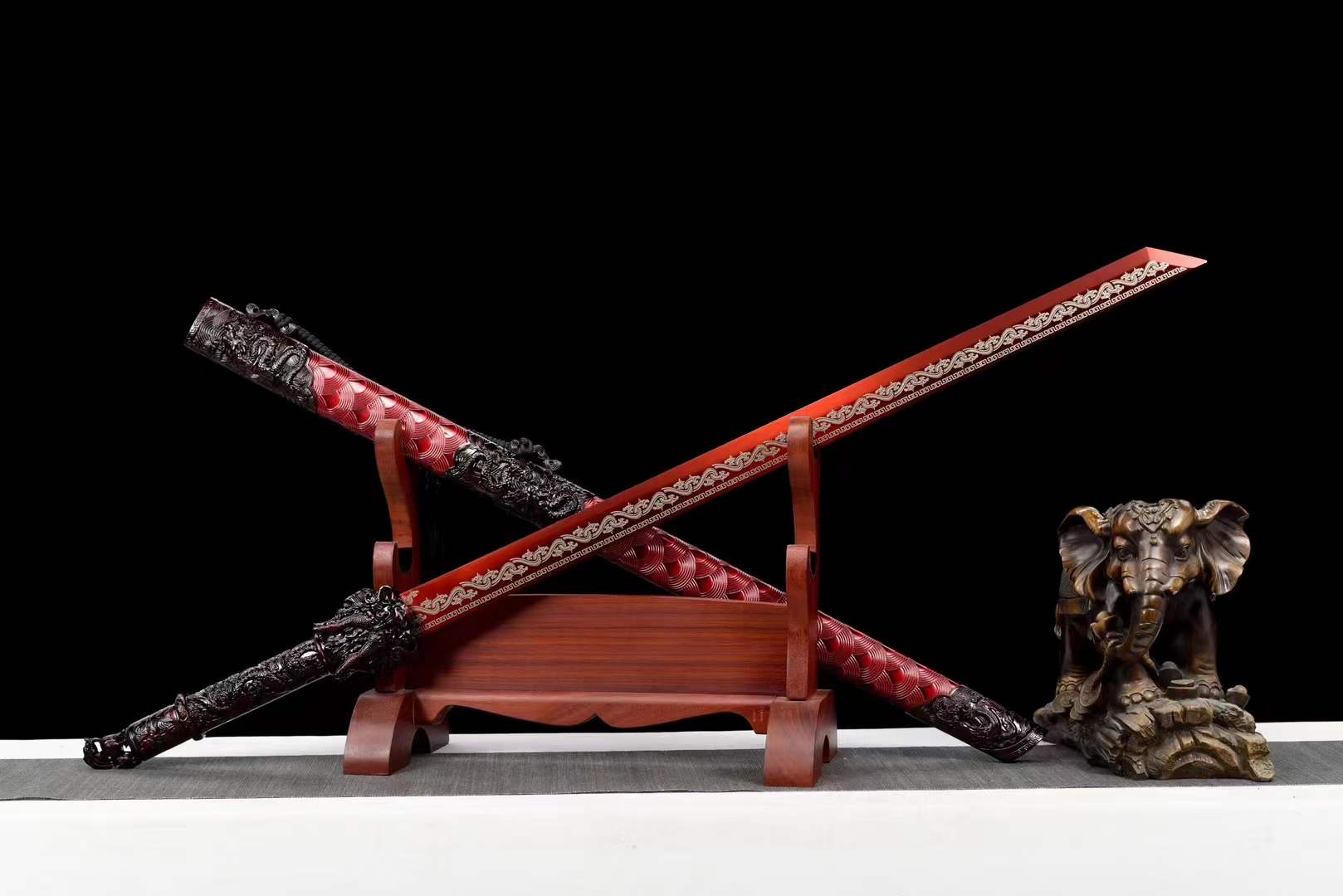 boxkatana Handmade Dragon King Battle Blade With Exclusive mold opening